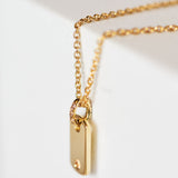 The Golden 18K Personalized Tag