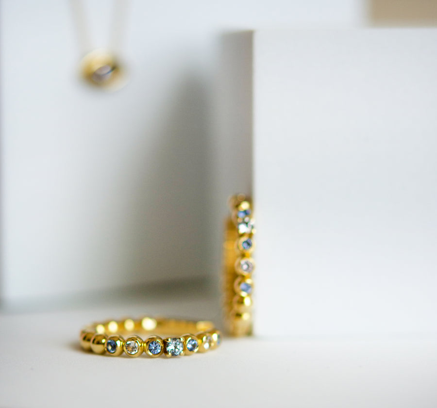 18k gold Mila Aegean earrings.