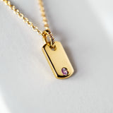 The Golden 18K Personalized Tag