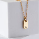 The Golden 18K Personalized Tag