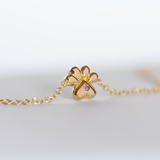 18k yellow gold Dog Paw bracelet